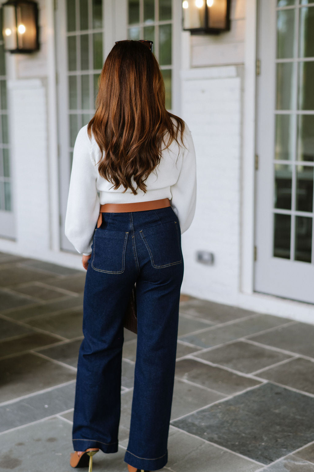 Cropped Sweater-Off White