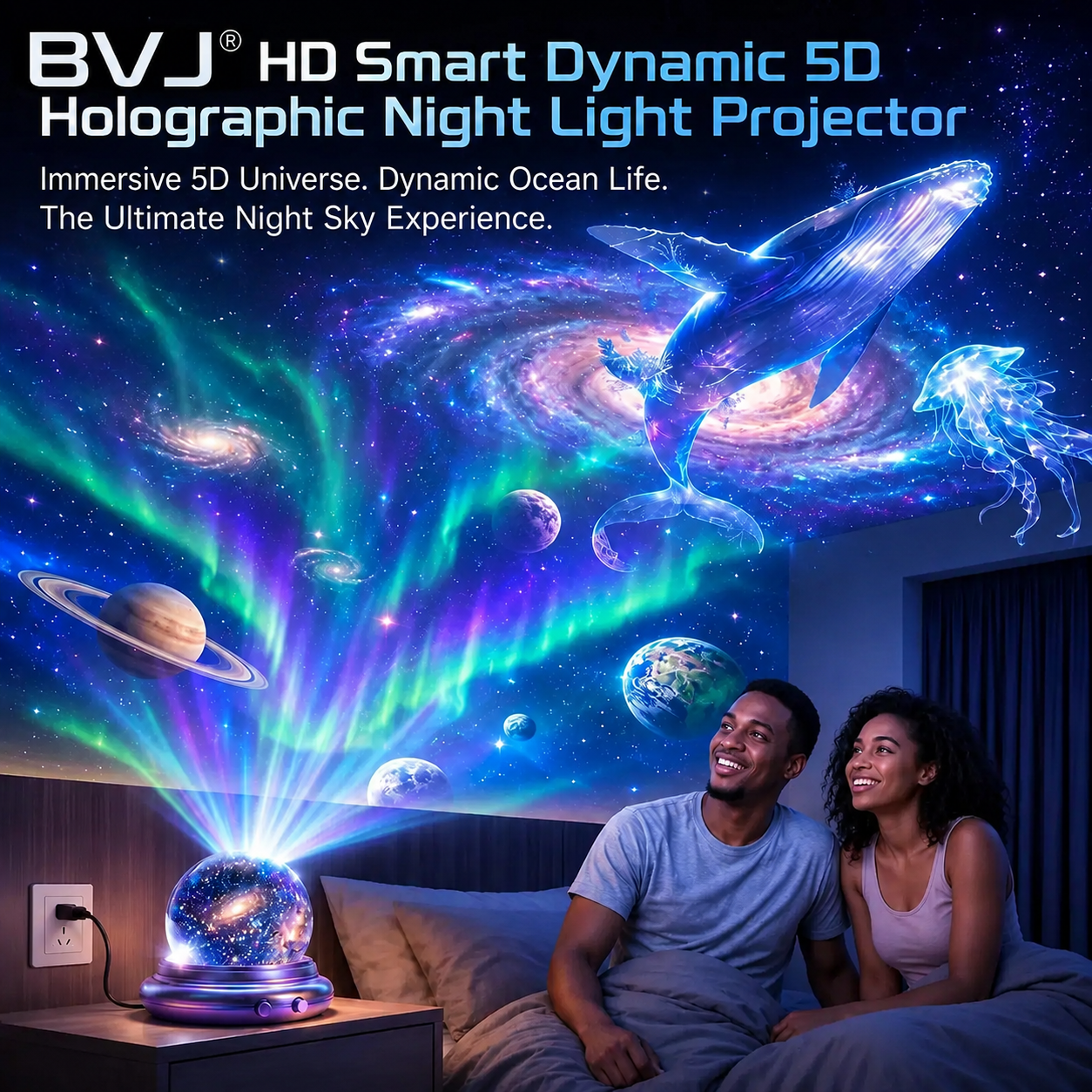 BVJ®🔮 Night Light Projector