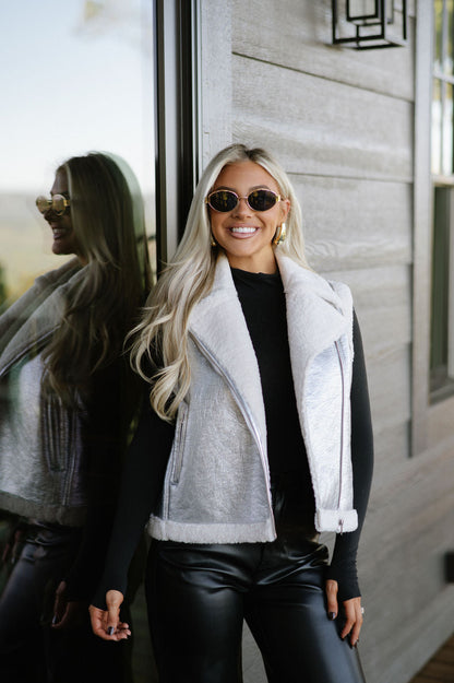 Vest- Silver